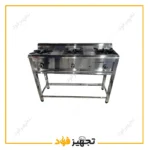 اجاق گاز 3 شعله خطی پایه دار