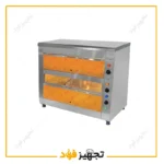 دیسپلی گرم‌کن صنعتی 150 سانتی دو طبقه