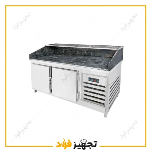 یخچال میزکاری تمام استیل