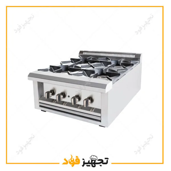 گاز چهار شعله رومیزی تجهیزفود