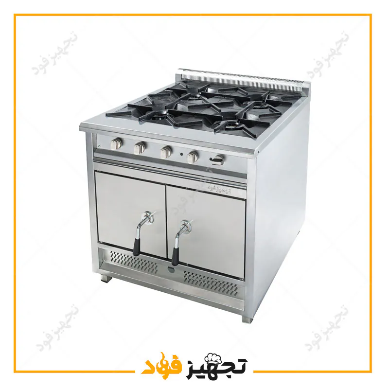 اجاق گاز چهار شعله تجهیزفود