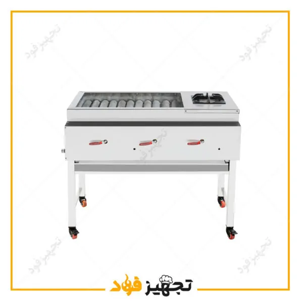 نمای دیگر از باربیکیو خانگی